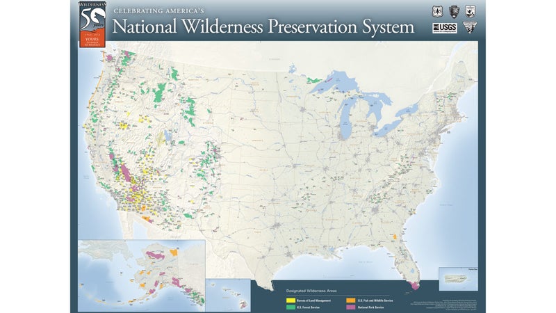 Wilderness areas can be managed by one of several agencies, but all ban wheeled travel, and are some of the absolute best places to participate in intact ecosystems.