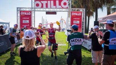 Winners George Bjälkemo (front) and Pontus Lindberg