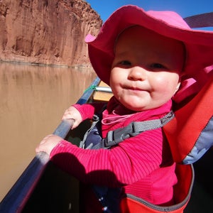 Josephine on the water