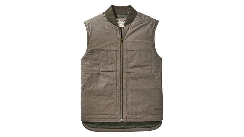 Filson - Horseshoes protect hooves. Our Wax Work Vest protects you. Shop  now:  #UnfailingGoods