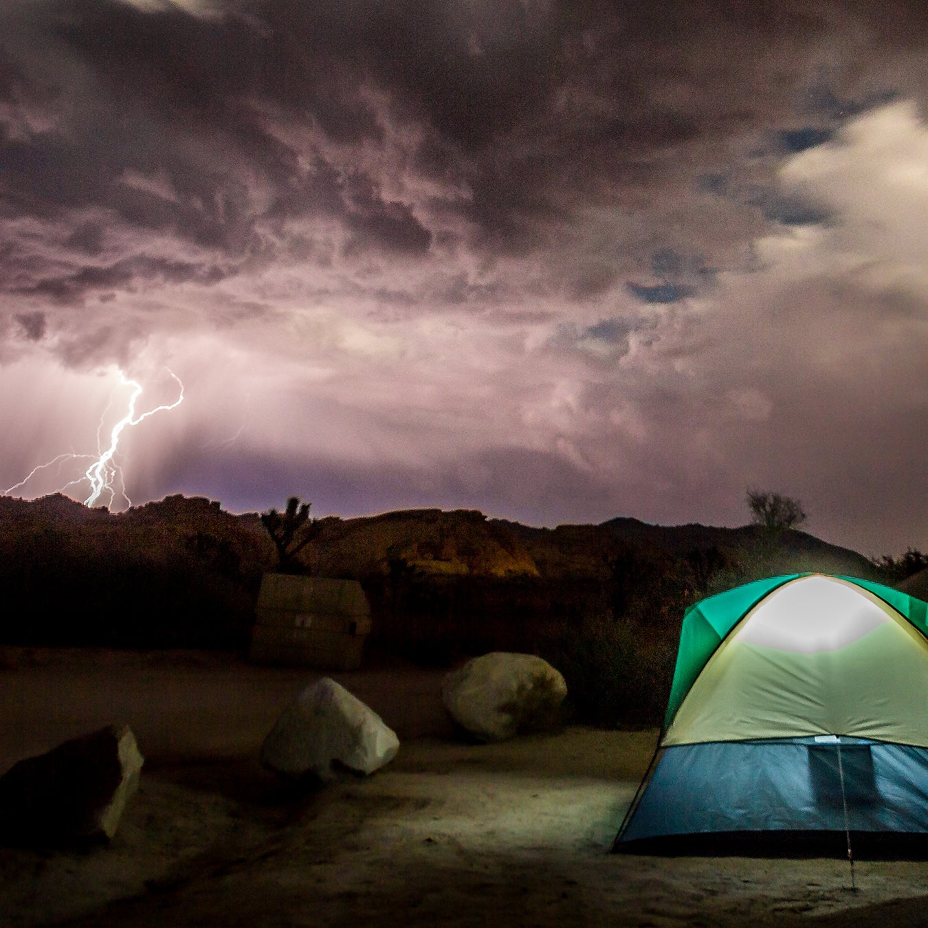 Cheap store camping kit