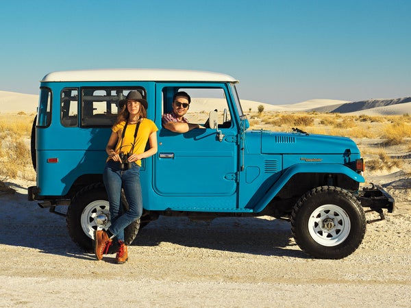 Grab your stuff and get on the road