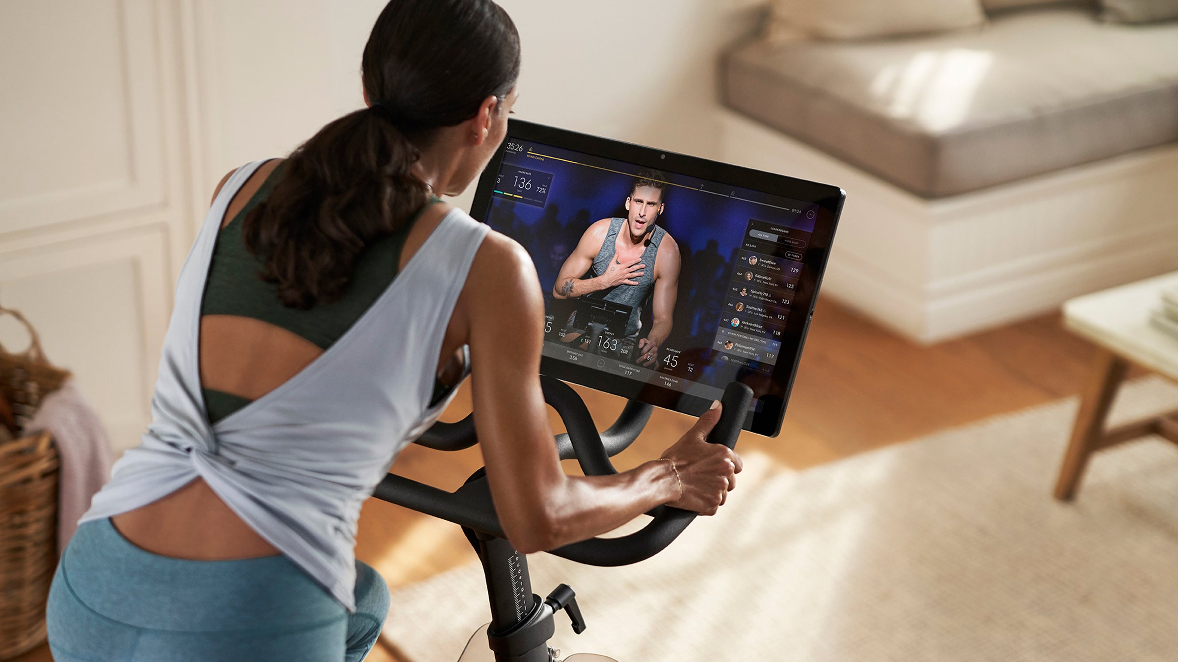 The company is leading the virtual-fitness space at a $4.15 billion valuation.