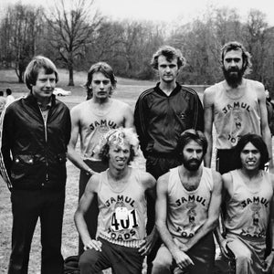 Coach Bob Larsen and the Jamul Toads pose for a photo in the mid-'70s.