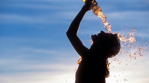 Survival is highly likely if the core temperature is brought below 104 degrees within 30 minutes.