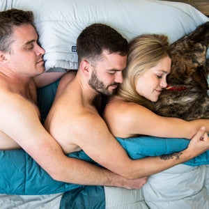 You really can fit three people and a big dog in this system, if you’re into that kind of thing.