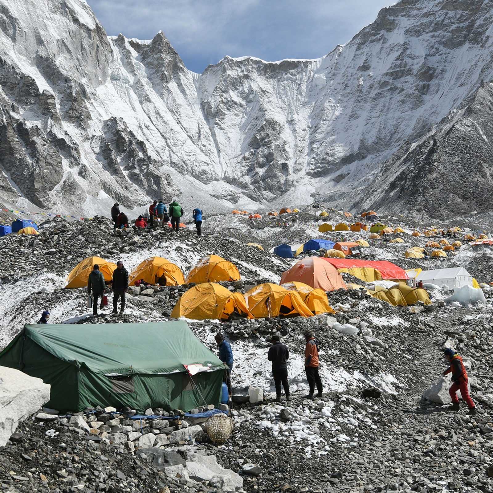 Trash and Overcrowding at the Top of the World