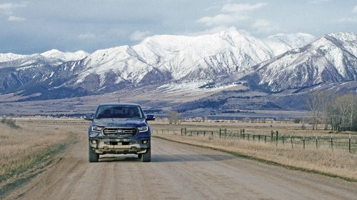 Driving the Ranger here in Montana