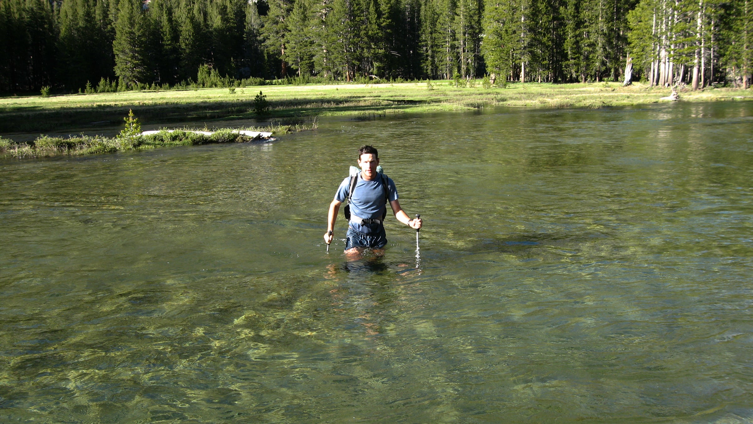 Swift and deep creek crossings will be found throughout the range.