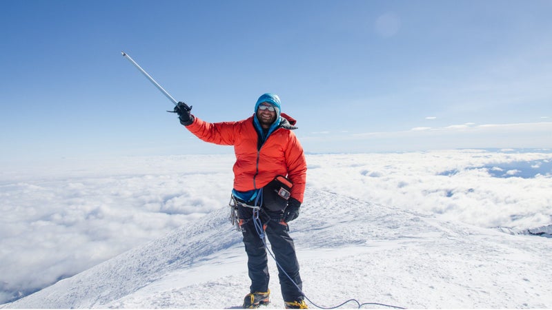 Cetindemir on Mount Rainier