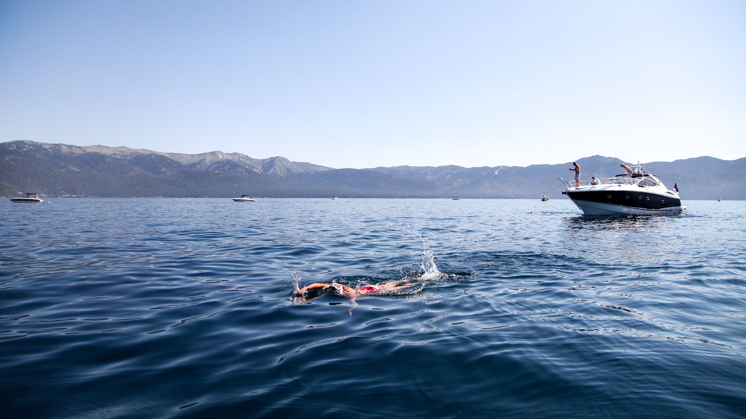 Lake Tahoe, one of the most classic summer swimming holes