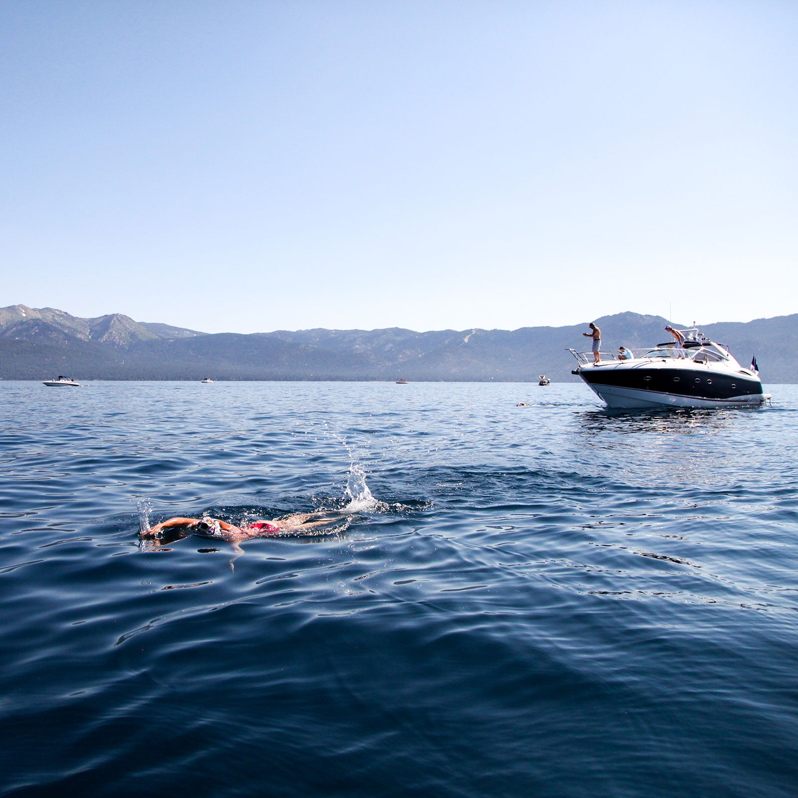 Lake Tahoe, one of the most classic summer swimming holes