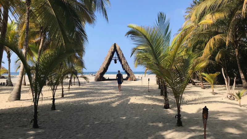 Beach resorts are popping up on Colombia's Caribbean coast.