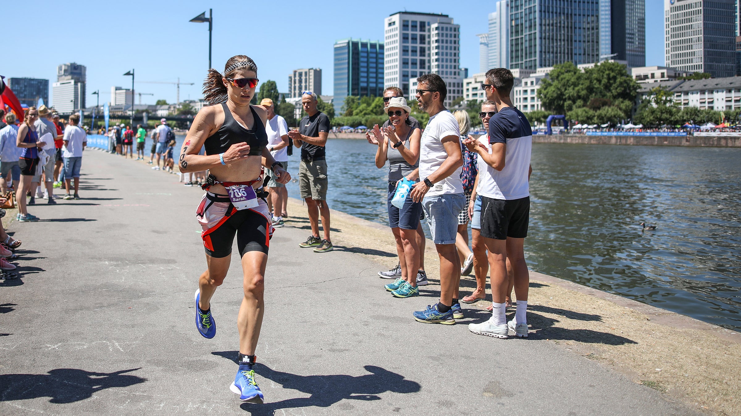 “It’s a reminder that the uncomfortable feelings will fade away with time.” —Sarah True, Olympian and professional triathlete