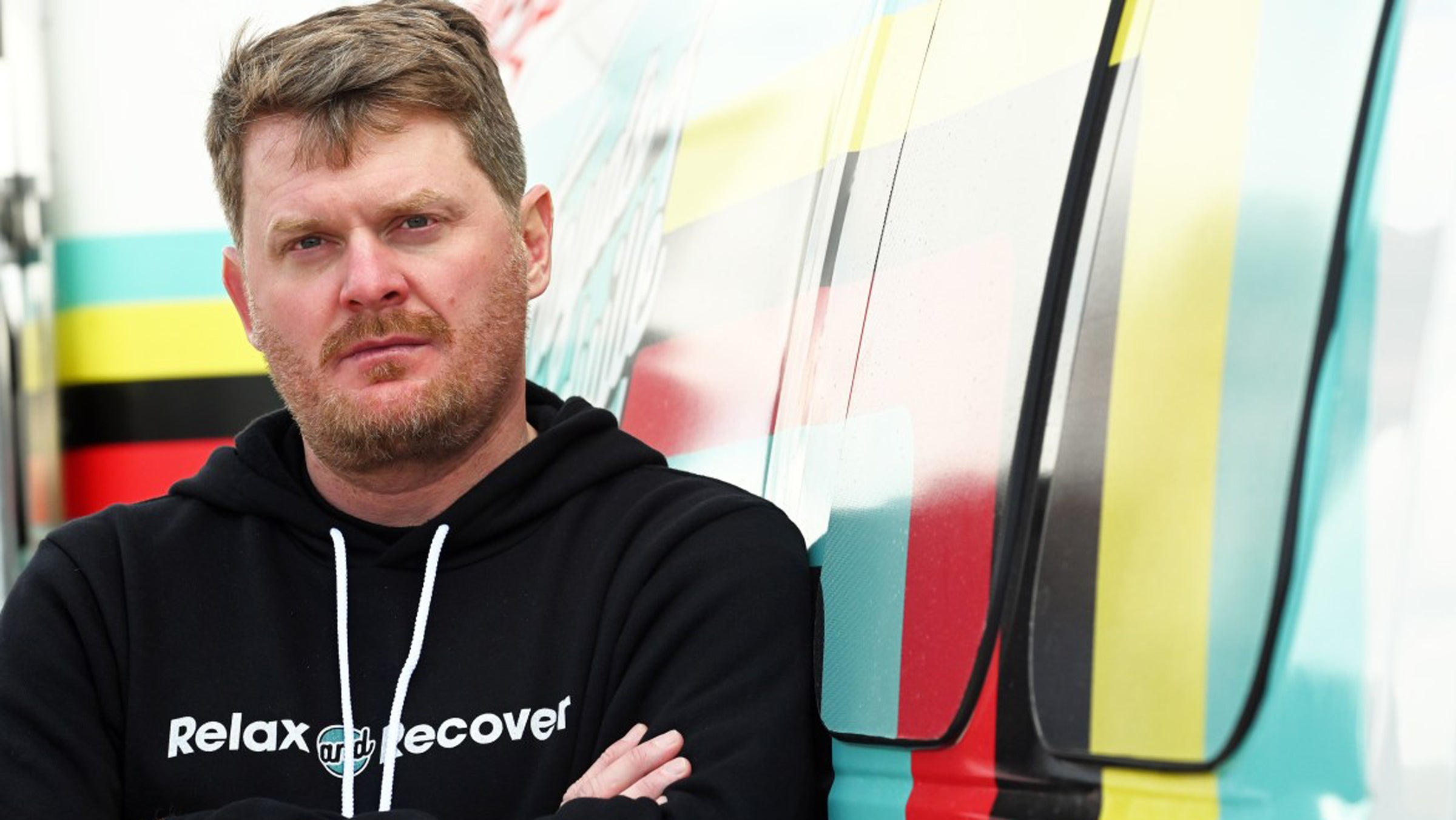 Floyd Landis outside of his shop, Floyd’s of Leadville