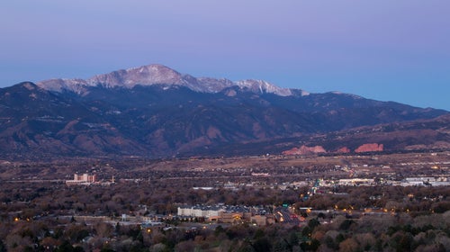 Hike part of the way up Pike’s Peak in the morning, all so your body is prepared for a full day of eating.