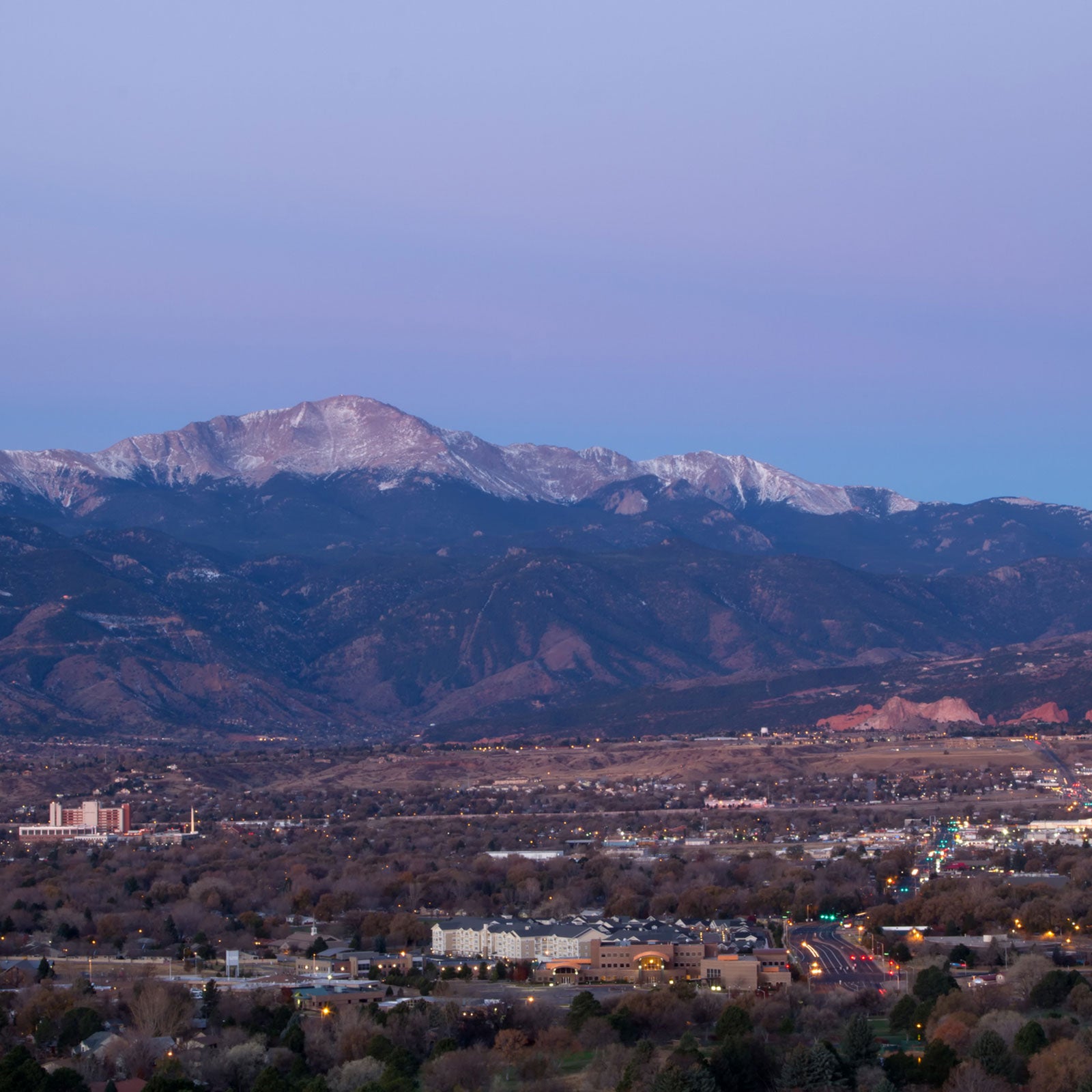 Hike part of the way up Pike’s Peak in the morning so your body is prepared for a full day of eating.