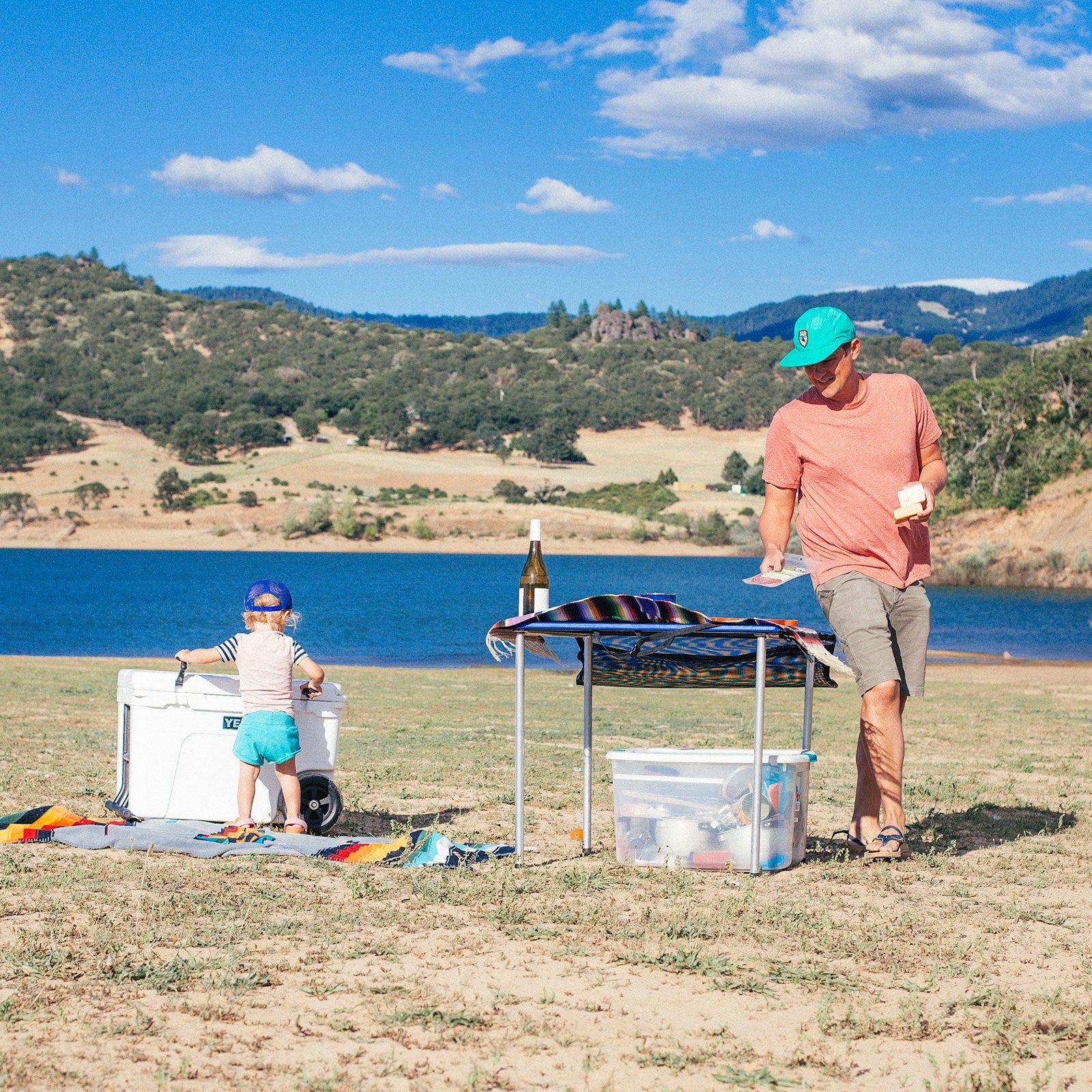 Blue Mountain Lake Canoe Kitchen Canister Set