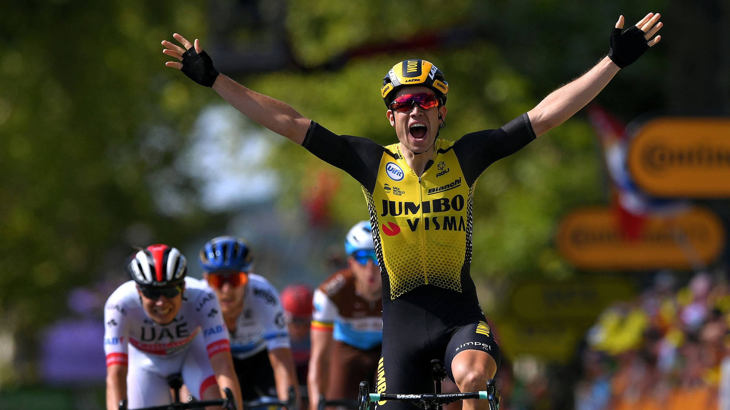 Wout van Aert in this year’s Tour de France