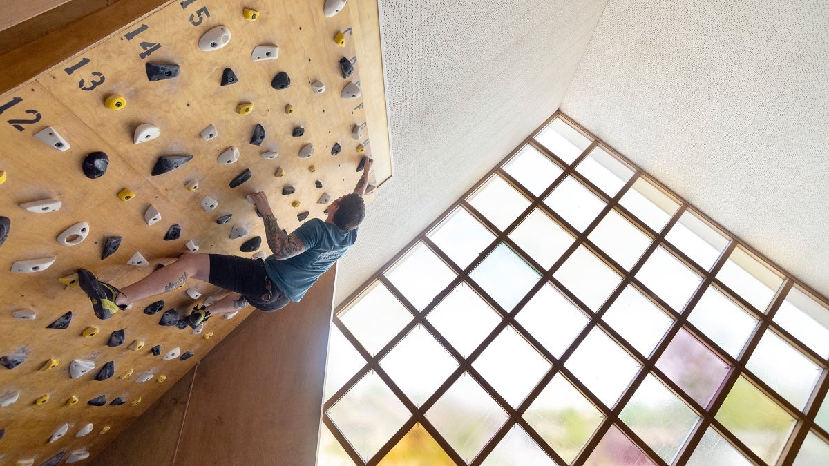 How an Indiana Church Became a Rock-Climbing Gym