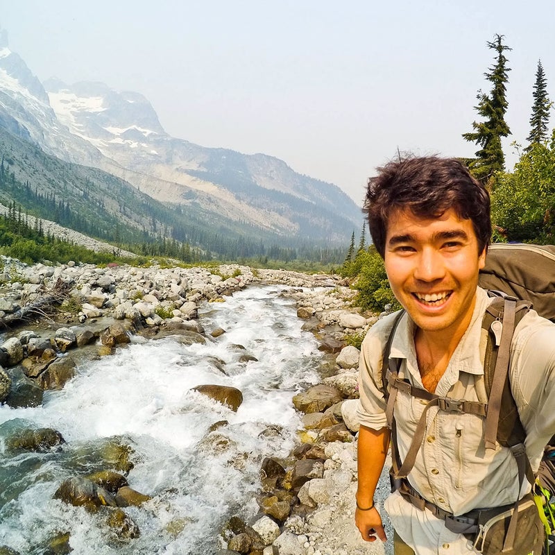 Chau in Washington’s North Cascades in 2017