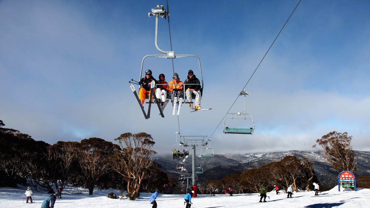 An Entire Chair—and a Skier—Fell Off an Australian Lift