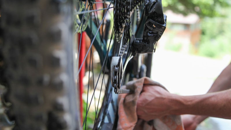 How and when to clean your bike