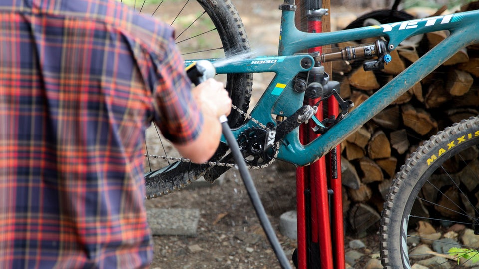 clean bike without hose