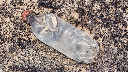 Bottles are among the most common forms of plastic pollution.