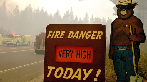 Smokey the Bear, at 75, may need a makeover.