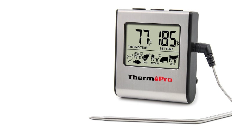 You are not grilling well if you're not monitoring temperatures. A basic probe thermometer like this one will ensure you cook your meat to the exact temperature you want it at.