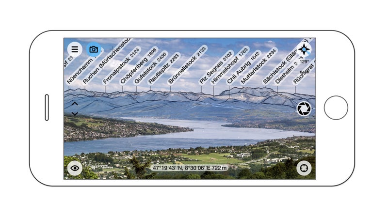Screenshot of PeakFinder