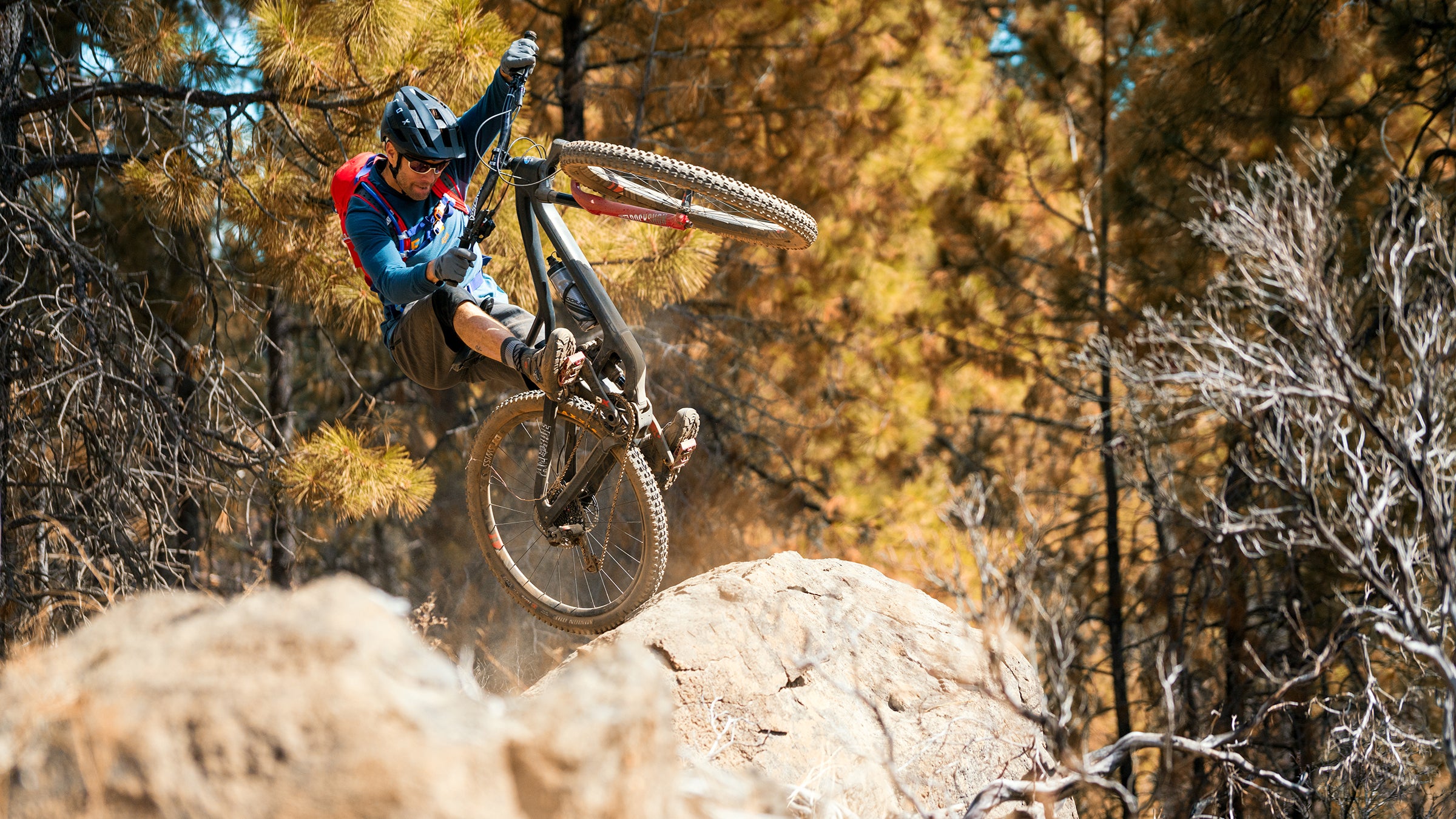 Kirt mountain biking