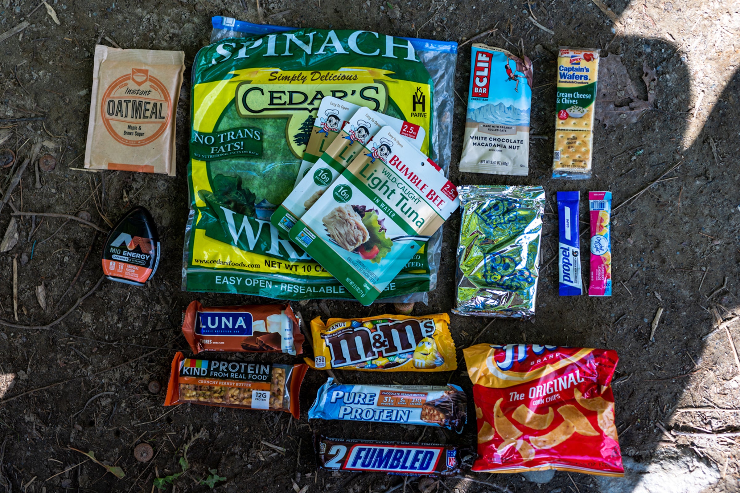 Appalachian trail thru outlet hike food list