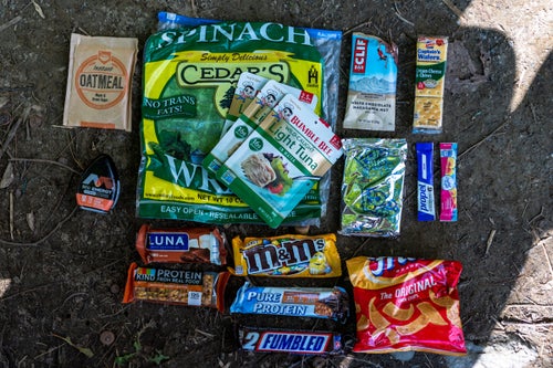 Thru-hikers's Diet
