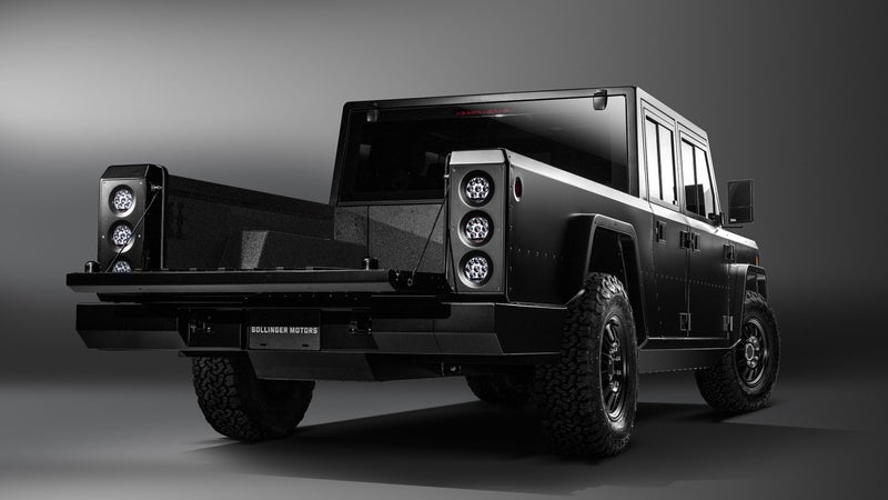 The B2 pickup offers an impressive 5-foot, 9-inch bed with the rear of the cab closed. With the seats removed and cab open, that available length grows to 8-feet, two-inches.
