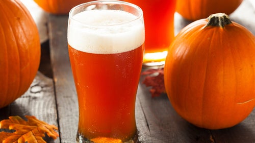 Pumpkin and beer