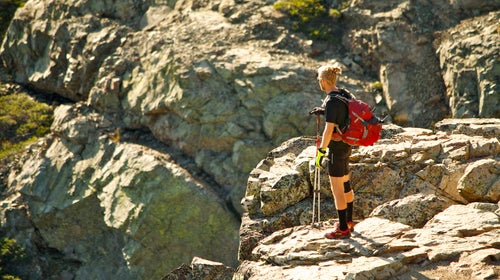 Sam Fox attempted to hike the entire Pacific Crest Trail in record time while raising money for charity in 2011.