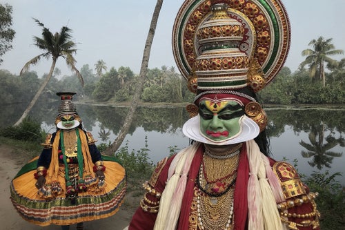 Kathakali Pefromance, Kerala, India