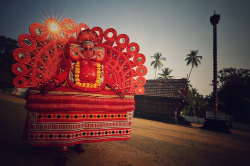 Theyyam Performance, Kerala, India