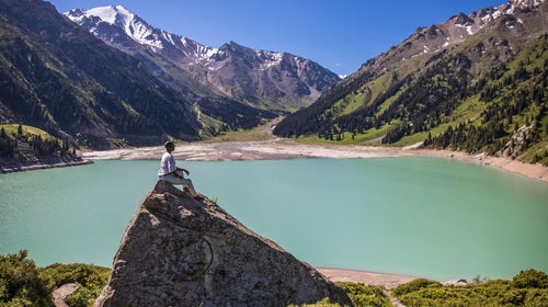 Nabongo exploring Kazakhstan