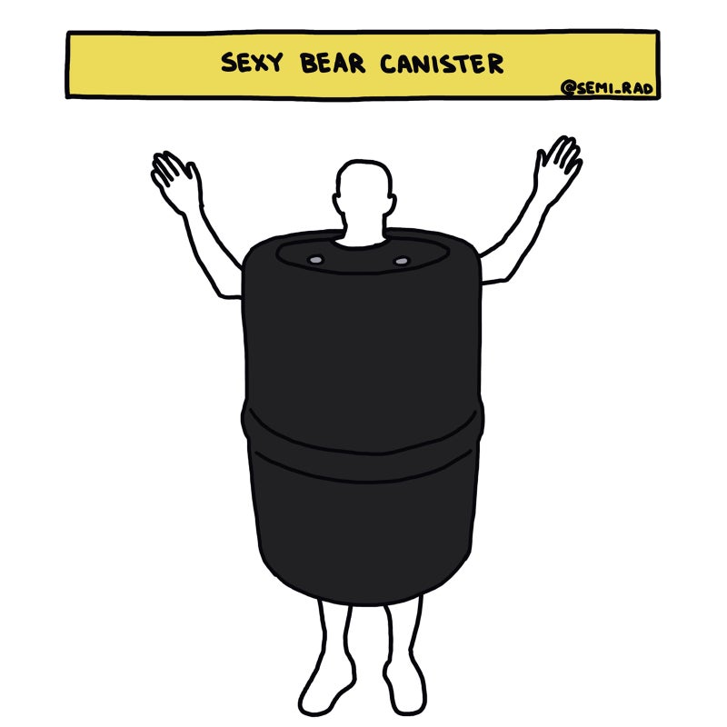 Bear Canister Costume