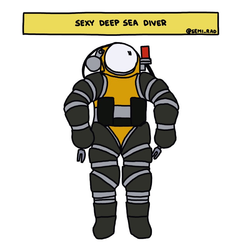 Deep Sea Diver Costume