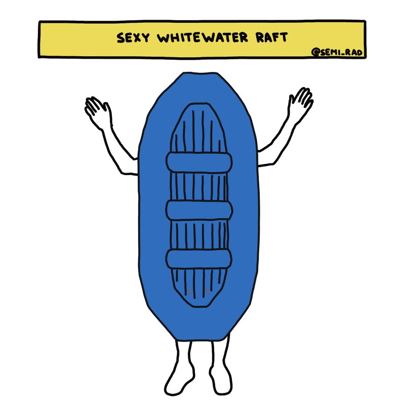 Whitewater Raft Costume