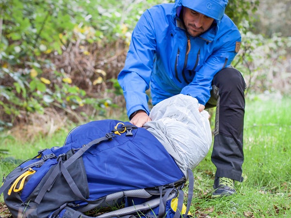 Packing for camping in the rain