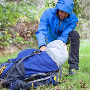 Packing for camping in the rain