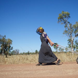 Angela Maxwell is walking around the world.