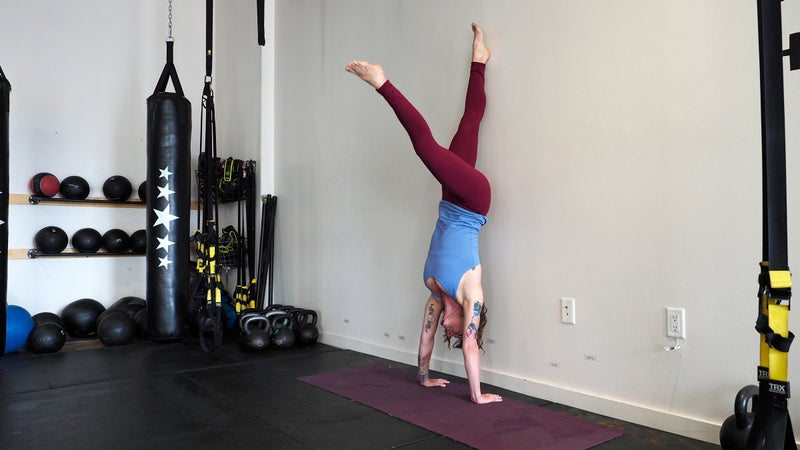 How to Do a Handstand: 5 Exercises + Helpful Tips - Outside Online