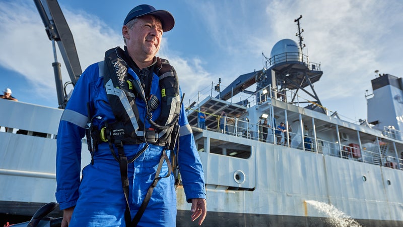 Expedition leader Rob McCallum