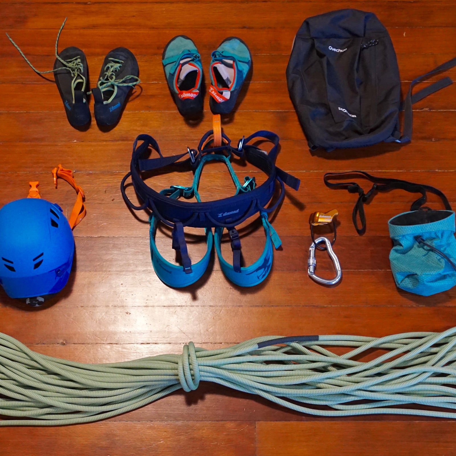 Climbing kit clearance bag